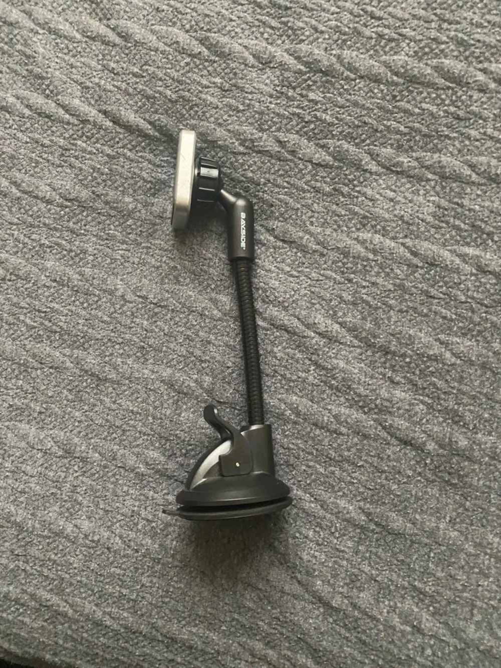 Bayside Black Magnetic Phone Mount with Flexible Gooseneck